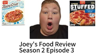 Joeys Food Review Season 2 Episode 3 Mama Cozzis Pizza Stuffed amp Rising Crust [upl. by Mohammed]