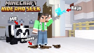 i Tried To Cheat in Hide amp Seek With GMKGAMER RajuGaming69 I Minecraft In Telugu I [upl. by Benco]