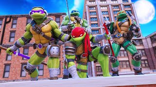 Fortnite Roleplay TEENAGE MUTANT NINJA TURTLES A Fortnite Short Film [upl. by Vale]