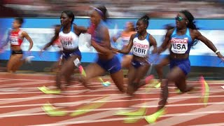 Womens 4x100 relay FINAL LONDON 2017 world championships USA WINS [upl. by Royce595]