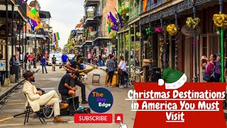 Explore the Top 5 Best Christmas Destinations in America You Must Visit [upl. by Aekim82]