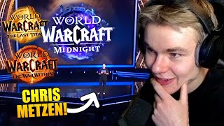 My LIVE Reaction To The Future Of WoW Blizzcon2023 [upl. by Aramas40]