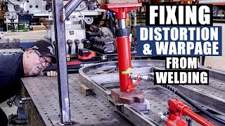 Fixing Welding Distortion and Warpage  JIMBOS GARAGE [upl. by Russian]