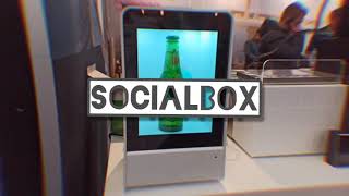 SocialBox TransparentLCD Showcase By Create4 [upl. by Wearing]