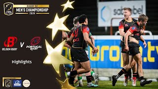 Belgium v Portugal  Rugby Europe Championship 24  Highlights [upl. by Vladimar]