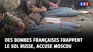 Des bombes françaises frappent le sol russe accuse Moscou [upl. by Helsie]