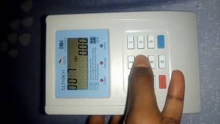 How to read Electric meter How to use a Prepaid Meter check the meter number and balance of units [upl. by Nomrah]