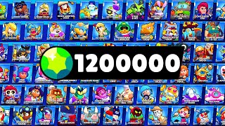 Combien COÛTE mon COMPTE ULTRA RARE  💵 🔥 jai acheté TOUS les SKINS du JEU Brawl Stars [upl. by Heater]