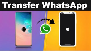 How to Transfer WhatsApp Data between 2 Phones iPhone amp Android [upl. by Seaver]