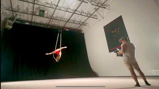 The Makingof 🎥 Dance Trapeze Reel ❤️‍🔥❤️‍🔥❤️‍🔥 [upl. by Rochette]