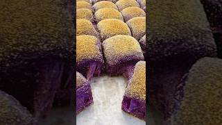 Ube Pandesal recipe hindi dry soft and fluffy deliciousubepandesaltinapayfilipinobread [upl. by Hosfmann]