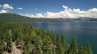 Lake Tahoe Carnelian Bay drone footage [upl. by Holden416]