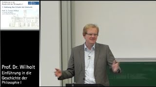 Geschichte der Philosophie 7 Das Zeitalter der Scholastik Prof Dr Torsten Wilholt [upl. by Lamaj]