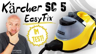 Kärcher Dampfreiniger SC 5 Easyfix Test ► Was ein Klopper ✅ Wir haben ihn gecheckt  Wunschgetreu [upl. by Eiknarf]