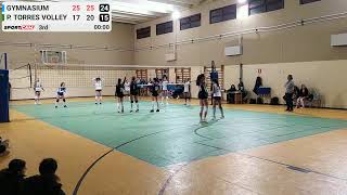 Gymnasium vs P Torres volley  28012024 [upl. by Duong495]