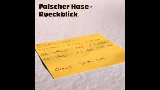 Falscher Hase  Rückblick Dezember 2012 DJ Mix  Deep House [upl. by Llewol]