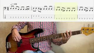 Табула Раса  Дорога Bass cover amp Tabs basstabs bassplayer basscover bassguitar [upl. by Enitsud369]