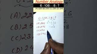 Number Analogy Reasoning Short Tricks  reasoning short tricks rrbntpcrrb ssccgl sscgd sscchsl [upl. by Templas]