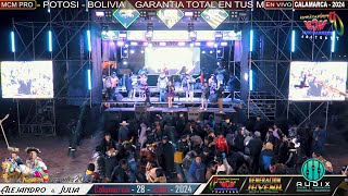 GENERACION JUVENIL EN VIVO CALAMARCA 2024  PASANTES ALEJANDRO Y JULIA  MCM Producciones [upl. by Euqinomahs]