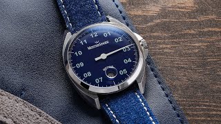 An Unconventional Sports Watch with Great Dimensions MeisterSinger Metris Review [upl. by Belen497]