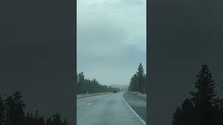 Dust storm going to Spokane WA [upl. by Hawken730]