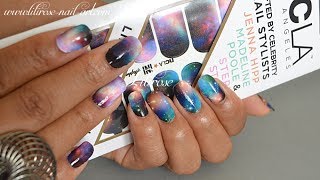 NCLA Nail Wraps quotStephanies Galaxyquot [upl. by Hiroshi]