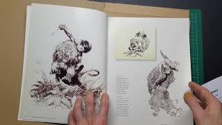 Frank Frazetta Sketchbook Vol 1 quick look [upl. by Veats]