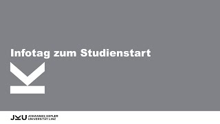 Infotag zum Studienstart  JKU Linz [upl. by Pia]