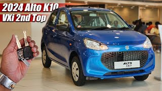 2024 Maruti Alto K10 VXi 2nd Top Model On Road Price List Mileage Specs [upl. by Branham]