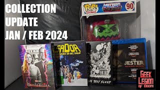 BLURAY Steelbook Mediabook Boutique Release Imported COLLECTION UPDATE Jan amp Feb 2024 [upl. by Dorren]