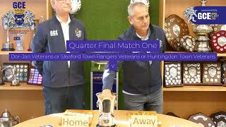 PDFL Veterans Quarter Final Cup Draw [upl. by Norat]