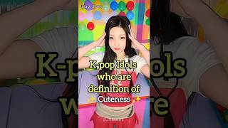 KPOP IDOLS who are defination of ✨CutEneSs✨kpop rei hanni ningning lia haneul ive newjeans [upl. by Tteltrab]