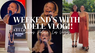 ADELE VLOG First Time in Vegas Best Night of my Life w concert footage [upl. by Towbin510]