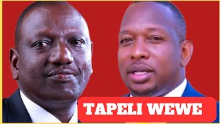 HUNIJUI WEWE  THE BUTCHER OF SUGOI IN PANIC AFTER MIKE SONKO PUBLICLY EXPOSED HIM OVER HIS DEEDS [upl. by Eetnwahs]