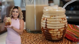 How to Make the Best ICED COFFEE Agua Fresca the only way I drink Coffee during the Summer [upl. by Shandee]