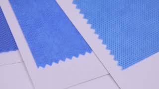 SMS PP Spunbond Meltblown Nonwoven Fabric For Hospital Healthcare [upl. by Conlen728]