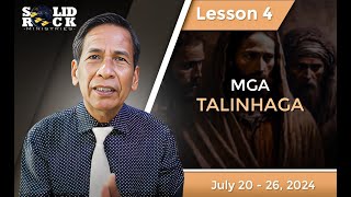 Mga Talinhaga  Q3L4  Tagalog Sabbath School Lesson 2024 [upl. by Dorolice]