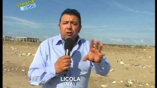 Licola NA  Striscia Napoli le condizioni pietose delle spiagge di Licola [upl. by Galliett550]