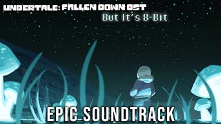 Undertale OST  Fallen Down Reimagined in 8bit [upl. by Yclehc559]