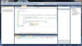 Visual Basic Tutorial 23  Introduction to the Graphical User Interface [upl. by Stelle]