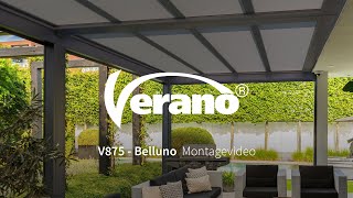 Verano®  Montagevideo overkapping V875  Belluno [upl. by Haugen]