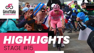 Giro dItalia 2024  Stage 15 Highlights [upl. by Simson982]