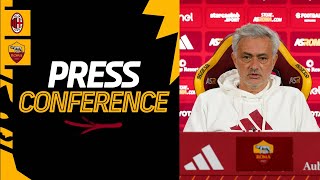 🟨 LIVE 🟥 La conferenza stampa di José Mourinho in vista di MilanRoma [upl. by Cassil648]