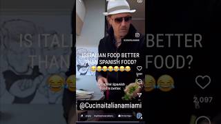 GINO D’ACAMPO IS ITALIAN FOOD BETTER THAN SPANISH FOOD 😂😂😂😂😂 [upl. by Yelnet]