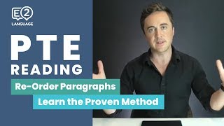 PTE Reading ReOrder Paragraphs  Learn the Proven Method [upl. by Mcquade]