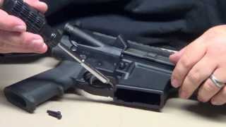 Accessorizing your Ar Part 2 How To Replace your Trigger guard [upl. by Eerol]