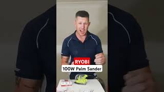 REVIEW  RYOBI 100W Palm Sander shorts [upl. by Teemus173]