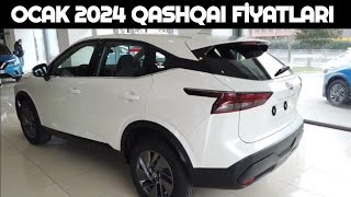 OCAK 2024 NISSAN QASHQAI FİYAT LİSTESİ AÇIKLANDI [upl. by Lyrahc]