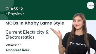 MCQ In Khaby Lame StyleL4  Current Electricity amp Electrostatics  Class 12  Arshpreet Kaur [upl. by Urdna103]