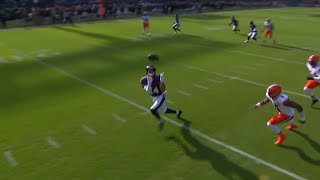 KYLE HAMILTON PICK 6 OFF DESHAUN WATSON ON 2ND PLAY 😱 Ravens vs Browns 2023 Highlights [upl. by Hannus381]